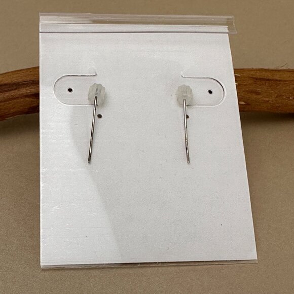 NWT Peyote Bird Free Spirit Sterling Silver Genuine Disk Stone Dangle Earrings - Picture 6 of 9